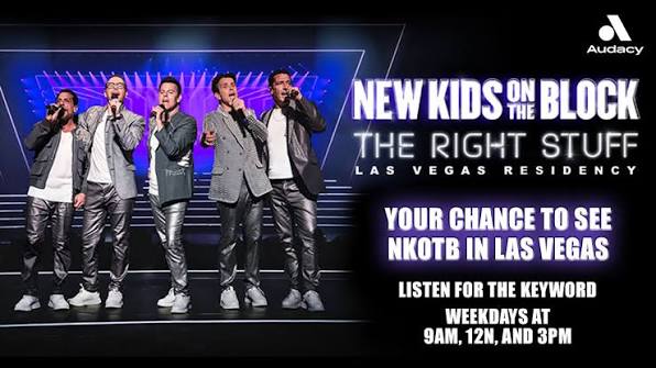 New Kids On The Block tour poster — 2026