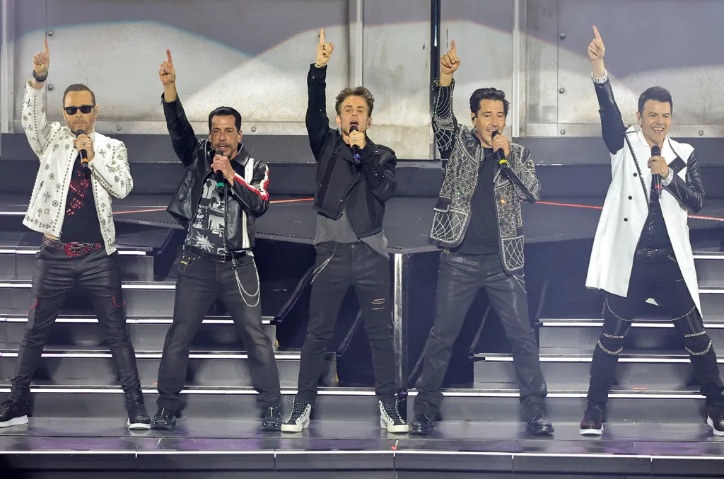 New Kids On The Block live on tour